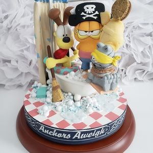Garfield Musical Box "Anchors Aweigh"
